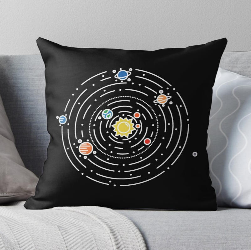 Solar System Lineart