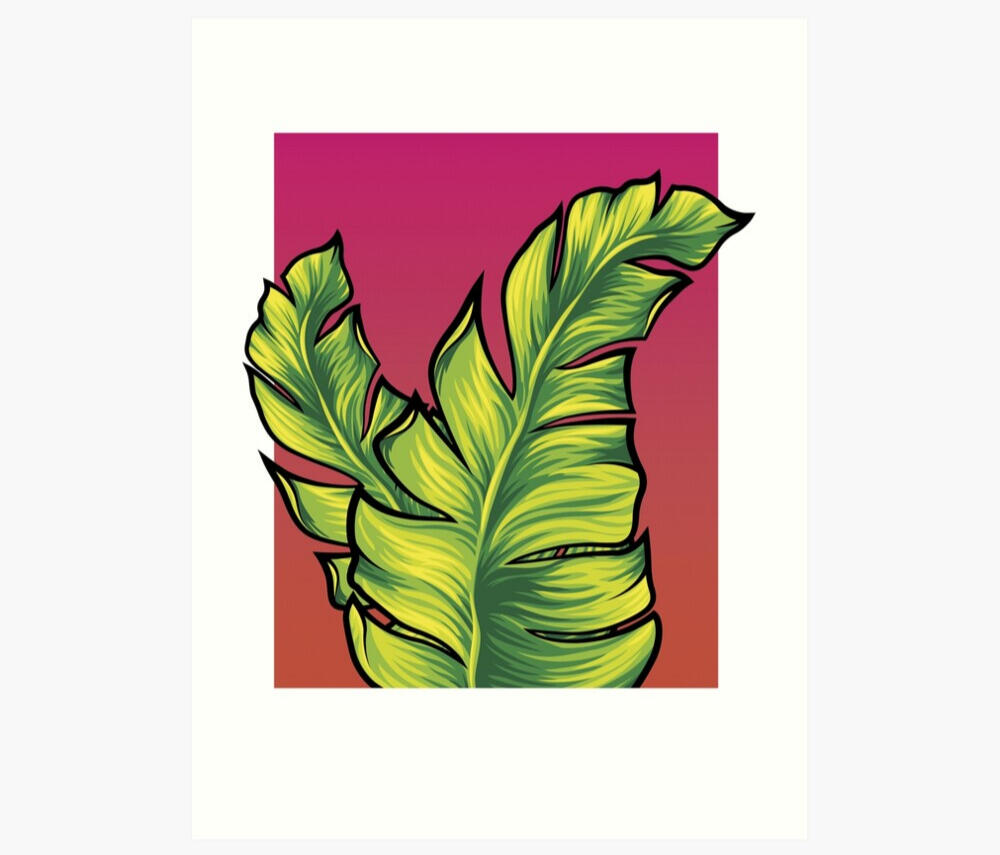 Green Leaves Gradient